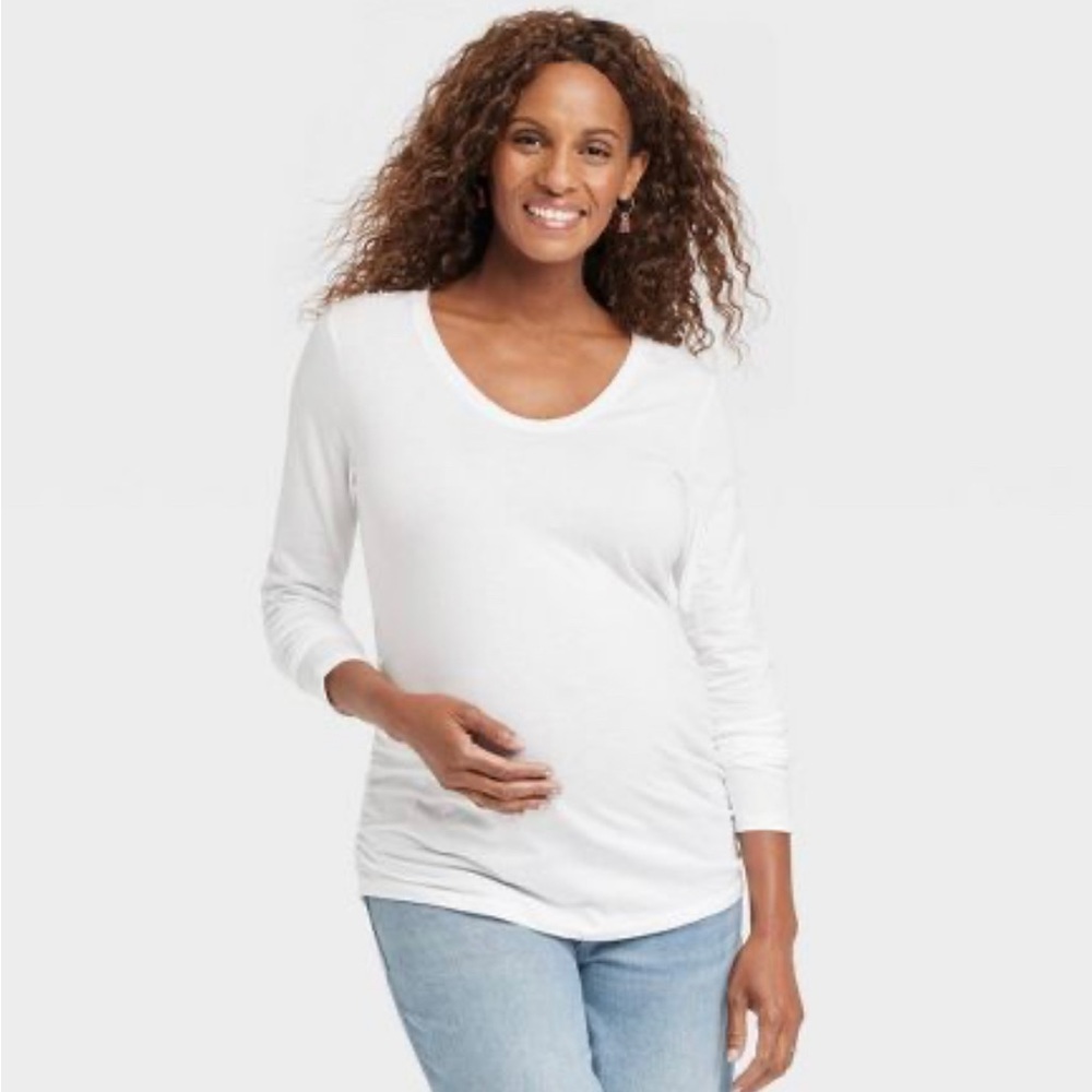 NWT Long Sleeve Maternity Shirt - Isabel Maternity by Ingrid & Isabel